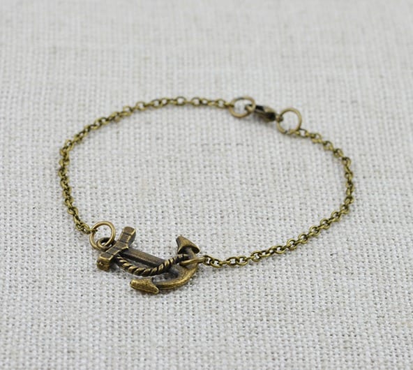 Anchor Bronze Bracelet