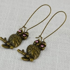Owl Earrings In Three Colours 54