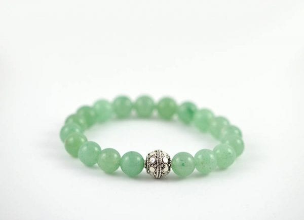Green Aventurine Gemstone Bracelet - Elegant, Stylish