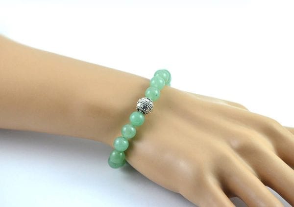 Green Aventurine Gemstone Bracelet - Elegant, Stylish