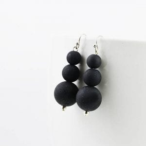 Gothic Style Black Earrings - Modern Long Earrings jewellery 4