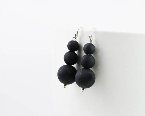 Gothic Style Black Earrings - Modern Long Earrings jewellery 51