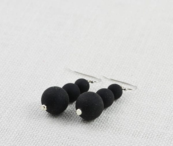 Gothic Style Black Earrings - Modern Long Earrings jewellery 54