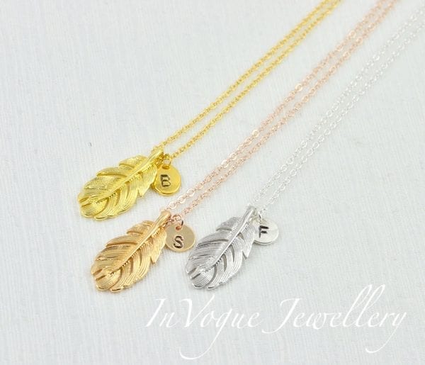 Personalised Leaf Necklace