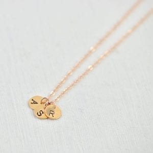 2019 Rose Gold Personalised Necklace
