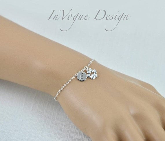 Dainty Silver Personalised With Your Own Initials