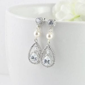 Classic Swarovski Drop Earrings