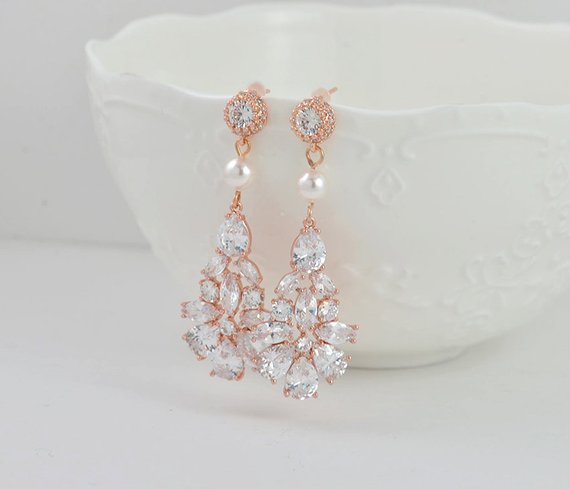 wedding jewellery earrings