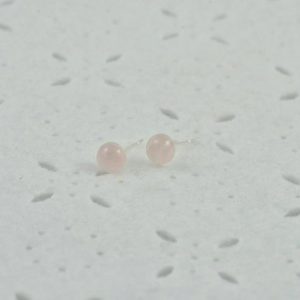 Sterling Silver Stud Dome Earrings