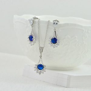 Sapphire Bridesmaids Jewellery Set