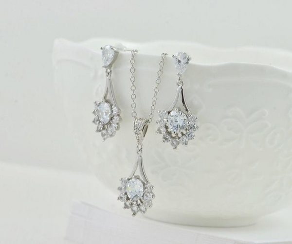 Bridesmaids Crystal Jewellery Set