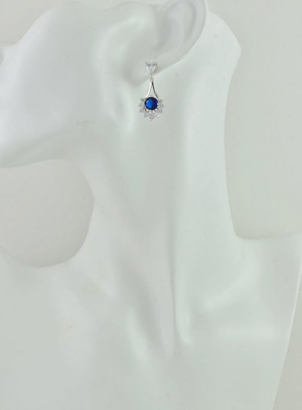Sapphire Bridesmaids Jewellery Set - Cubic Zirconia, Bridal