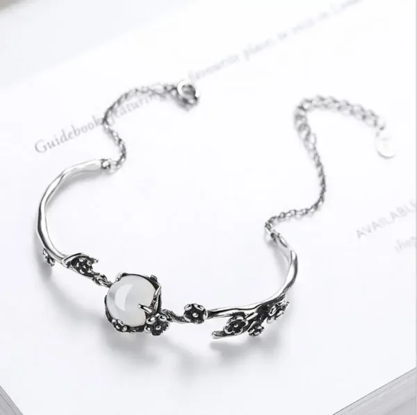 A gorgeous sterling silver moonlight bracelet