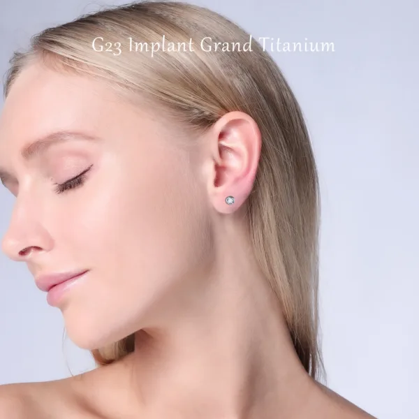 Cubic Zirconia Opal Earrings Studs - Image 11