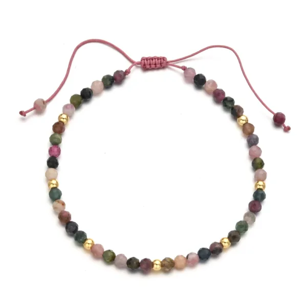 Tourmaline Braided Bracelet