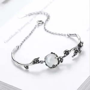 Vintage Moonlight Sterling Silver Bracelet