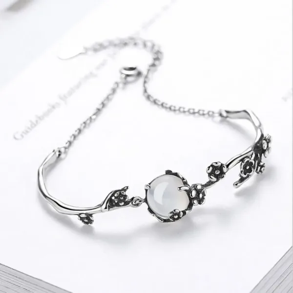 Vintage Moonlight Sterling Silver Bracelet