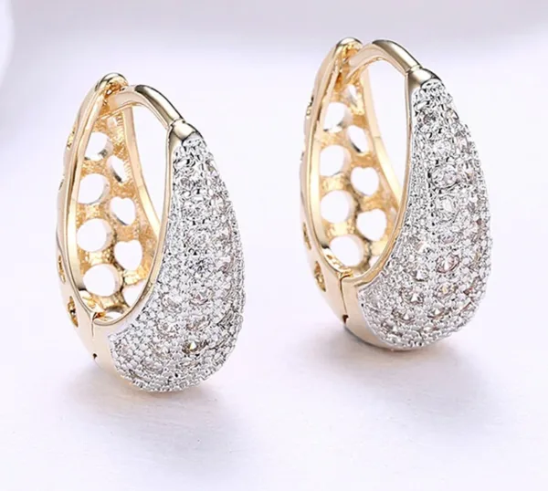 18K Plated Sterling Silver Earrings