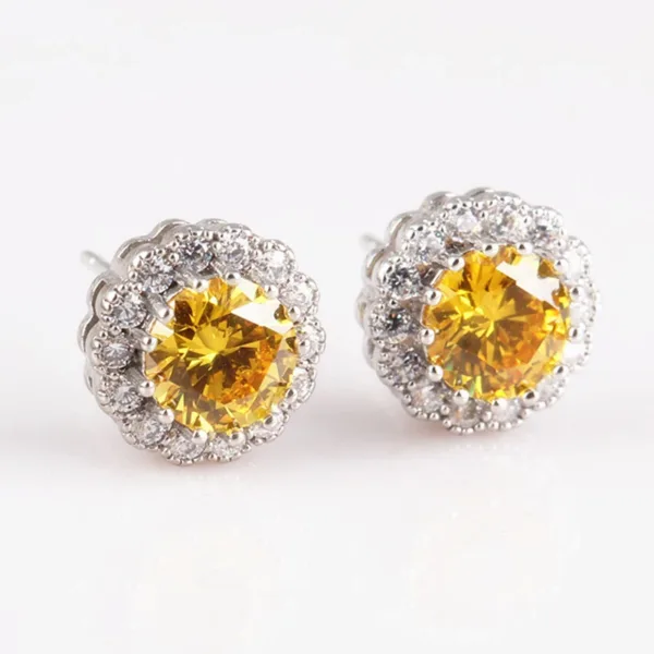 Gorgeous Sterling Silver Stud Earrings