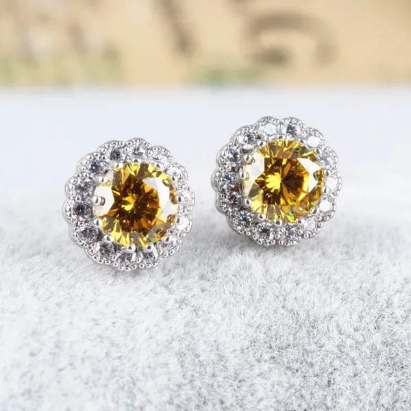 Gorgeous Sterling Silver Stud Earrings