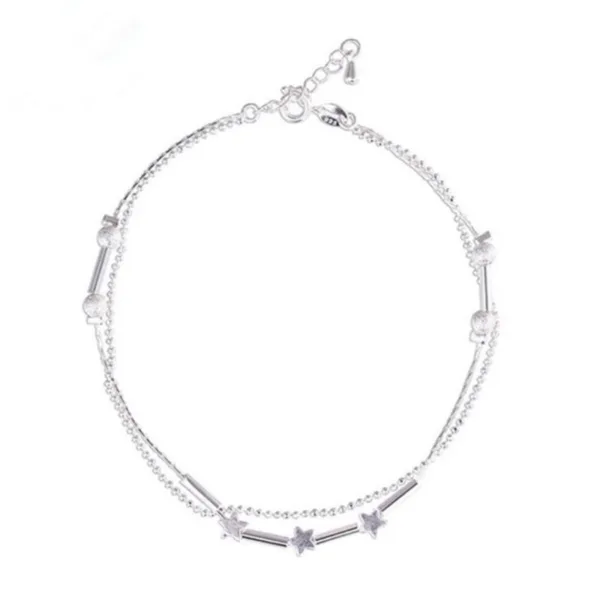 Sterling Silver Anklets For Women