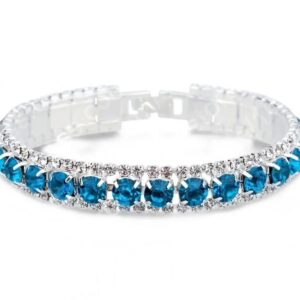 Zircon Sterling Silver Bracelet