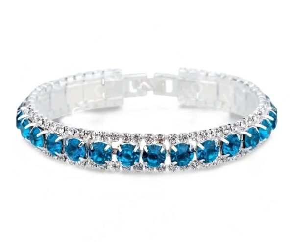 Zircon Sterling Silver Bracelet