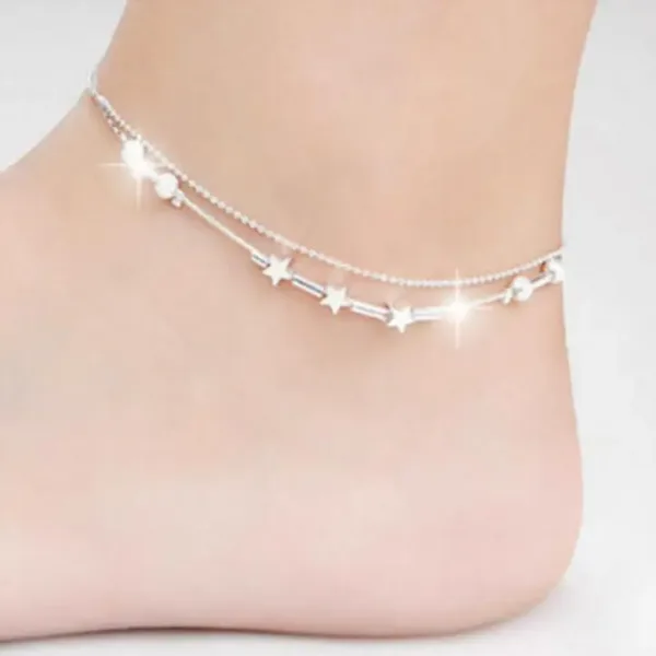 Sterling Silver Anklets For Women